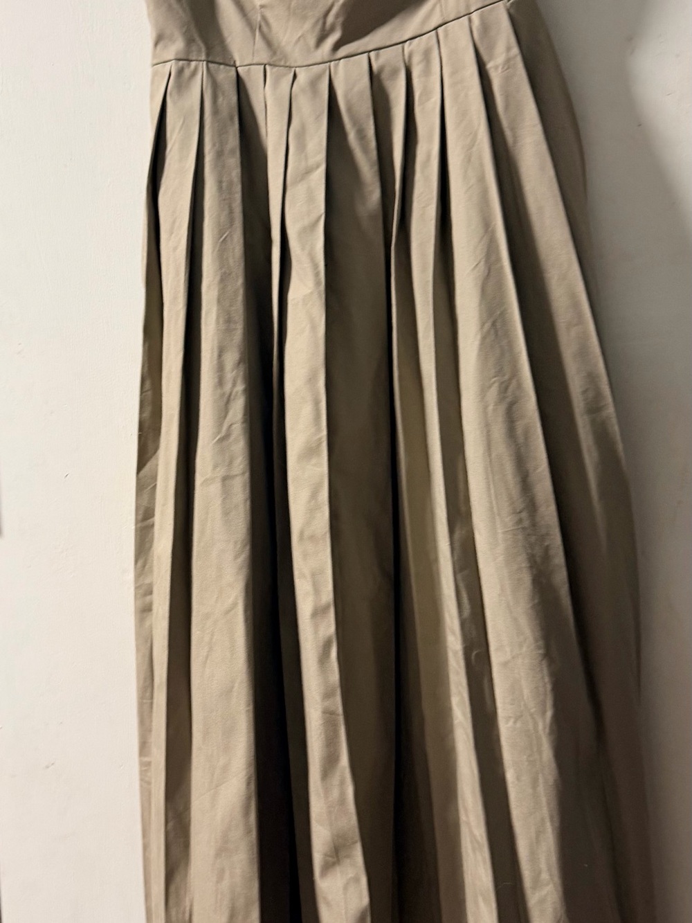 A New Day Pleated Long Dress With Pockets
